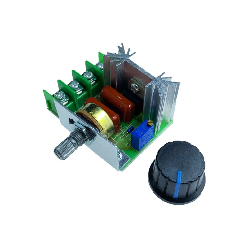 1PCS 2000W Adjustable Motor Speed Controller Voltage Regulator AC Motor Speed Controller 50 220V 25A dc motor speed controller