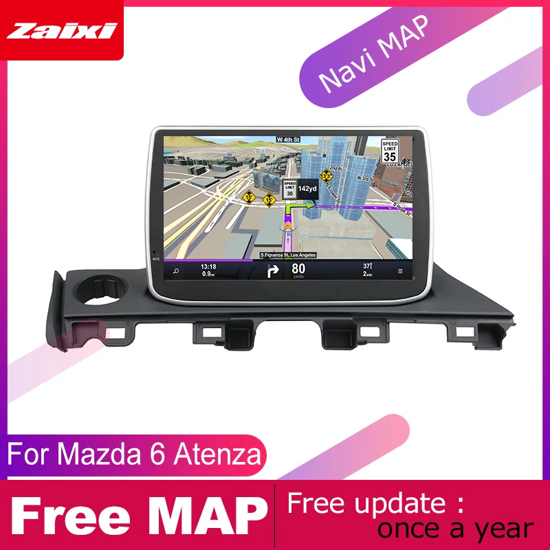 Для Mazda 6 Atenza Автомобильная Android мультимедийная система 2 DIN Авто dvd-плеер gps Navi Навигация Радио Аудио WiFi