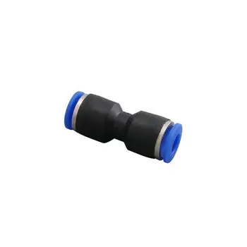 

PU-8 Plastic Pneumatic Blue Air Quick Connector Element 8mm to 8mm One Touch Push Straight In Pipe Fitting Parts