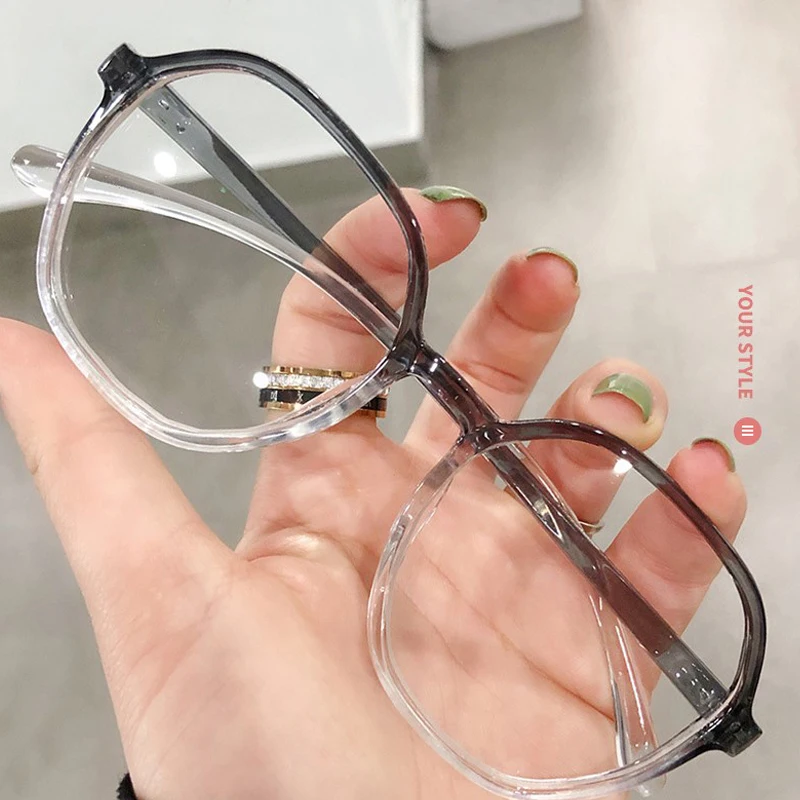 Transparente Myopie-Brille für Damen und Herren, Übergröße, Brillengestell, verschreibungspflichtige Kurzsichtigkeitsbrille -1,0-1,5-2,0-2,5-3,0-4,0 – Detail 15