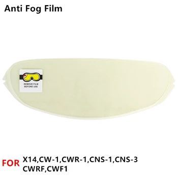

Motorcycle Helmet Visor Anti Fog Film for X14 CW-1 CWR-1 CNS-1 CNS-3 CWRF CWF1 Motorcycle Helmet Accessories for Helmets Visor