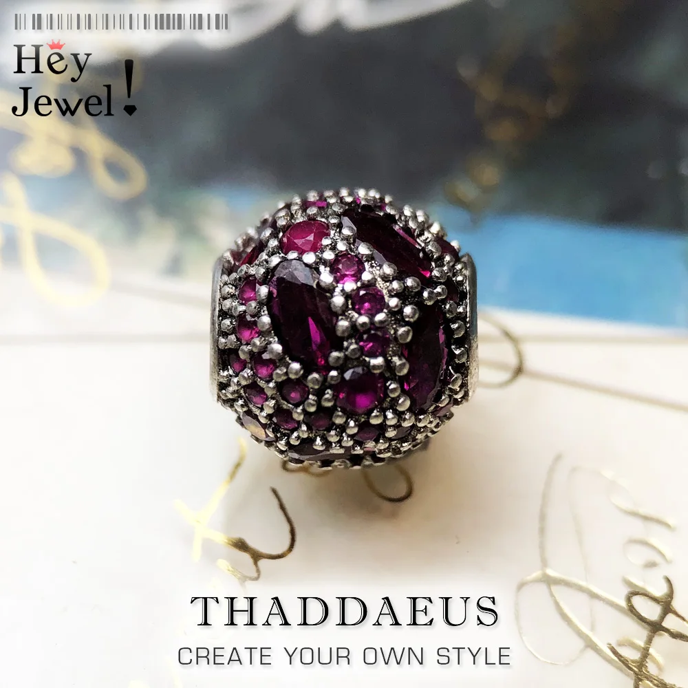 Бусины Красного огня 925 стерлингового серебра подходит браслет 2020 новое ожерелье