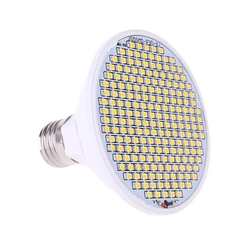 

E27 200 LED Full Spectrum Indoor Plants Grow Light for Greenhouse Vegetables R9JC