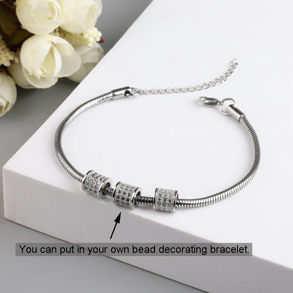 Simple Stainless Steel Chain Bracelet For Men Women Trendy Simple Bracelets For Men Charm Jewelry Gifts