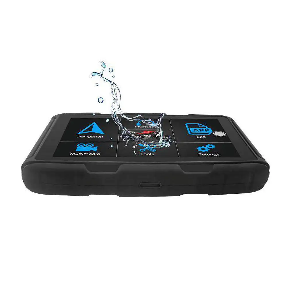 Karadar MT 5002 мотоцикл GPS навигатор 5 &quotAndroid 6 0 Ram1G Rom16GB с IPX7 Водонепроницаемый мотор