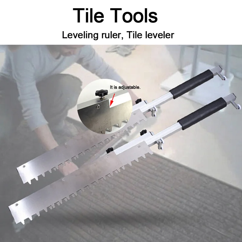 Building tool Tile laying tool 470mm trowel for laying tiles on the floor Building tool Tile laying tool 470mm trowel for laying tiles on the floor