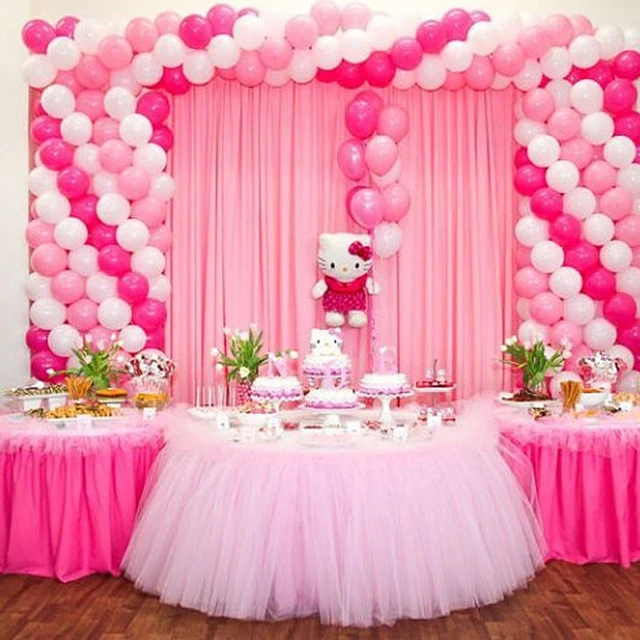 Gonna da tavolo Tutu in Tulle Champagne oro rosa per matrimonio compleanno  Baby Shower decorazione decorazioni per feste tovaglia per Hotel tessili  per la casa - AliExpress