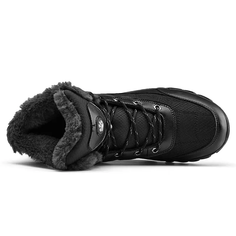 Зимние ботильоны; мужские теплые ботинки из натуральной кожи на меху; Повседневная обувь; мужские военные тактические рабочие ботинки; кроссовки; Botas