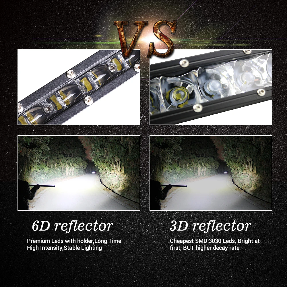 CO светильник 14 &quot20&quot 25 6 &quot32&quot светодиодный бар 6D 60 Вт 90 120 150 комбинированный
