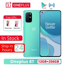 Oneplus Snapdragon 865 8T 5G 256GB 12gbb 5G/WCDMA/GSM/.. Nfc Usb-Pd Fingerprint Recognition