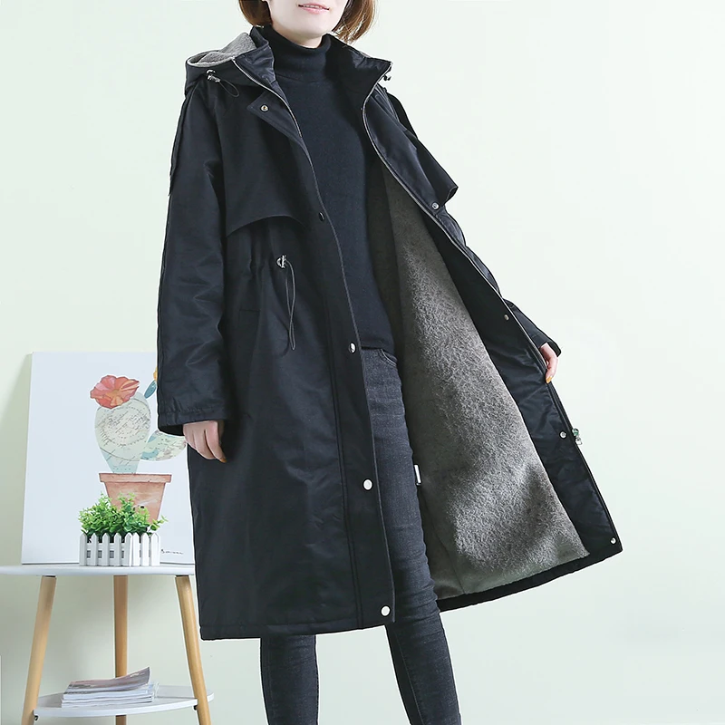 

Boollili 2020 New Winter Jacket Women Long Coat Women Korean Parkas Hooded Womens Jackets Abrigos Mujer Invierno 2020