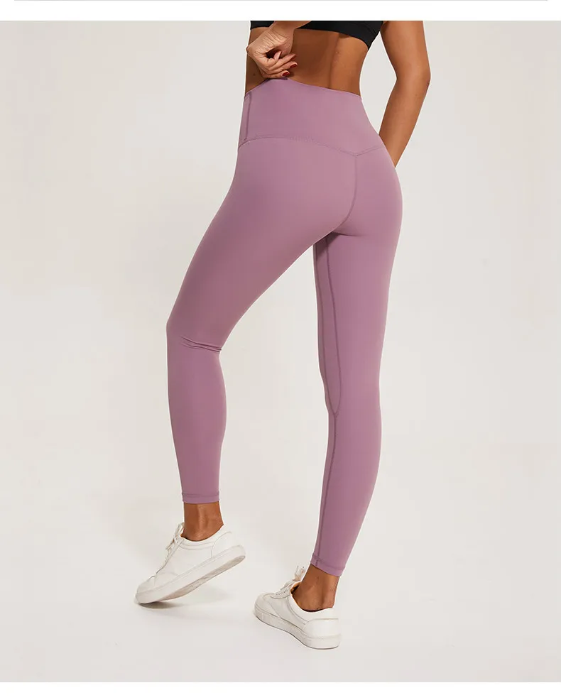 All-match High Waisted Leggings Workout Women Yoga Pants Buttery Soft Gym Running Tight Squatproof Athletic Bottoms XS-XL