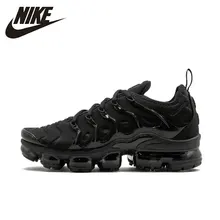 Nike Air VaporMax плюс Для мужчин кроссовки Новое поступление Аутентичные дышащие уличные кроссовки#924453-004