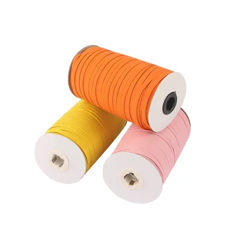 

1/8 inch width 180 yards long elastic band for sewing knitted elastic rope multicolor heavy elastic high elasticity knitwear