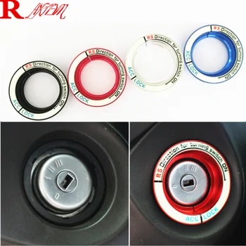 

For Ford Focus 2 Focus 3 Focus 4 2005-2016 ST mondeo Car luminous ignition switch decoration stickers key hole protection circle