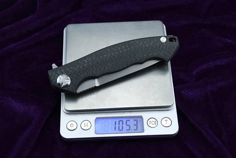 LEMIFSHE ZT0454 Dmitry складной нож D2 лезвие TC4 титановая CF ручка наружные походные охотничьи карманные Фруктовые Ножи EDC инструменты