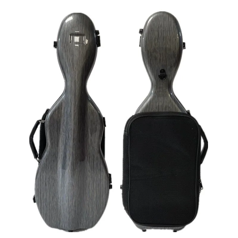 

Carbon fiber violin box pack light spectrum bag shoulder straps combination lock compressive 4/4