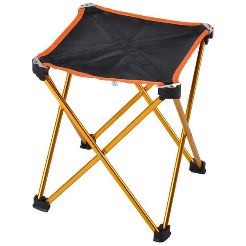 

Outdoor Sports Camping Folding Chair 6061 Aluminum Alloy+Cloth Folding Fishing Chair Ultra Light Portable Mini Seat Leisure Outd