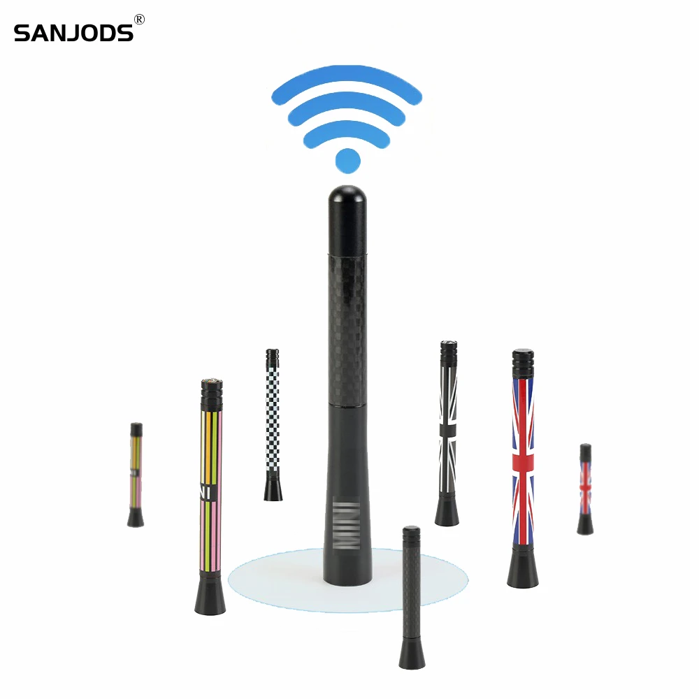 Car Antenna Short Car Roof Radio Aerial Mini Fm Antenna For Jcw R55 R56