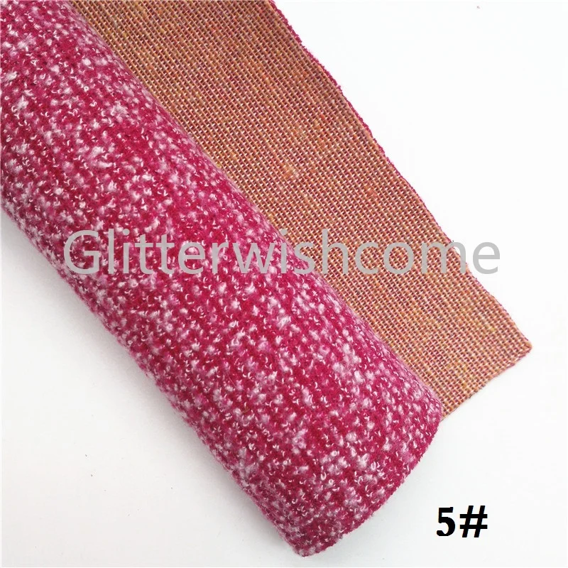 Glitterwishcome 21X29 см A4 размер полиэстер ткань листы для бантов, GM641A