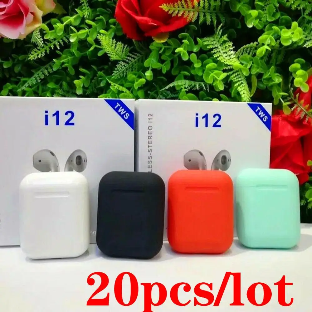 

Drop shipping Mini i11 i12 TWS Bluetooth 5.0 Earphone Sports True Wireless Earbuds Touch Earphones Magnetic Charging Box PK i10
