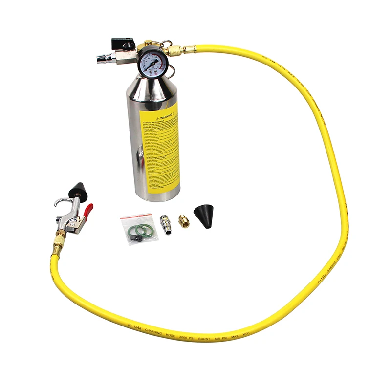 מנקה צנרת מיזוג אוויר לרכב עם רובה לניקוי מערכת המיזוג