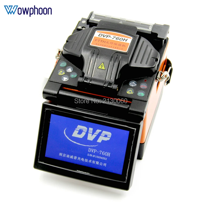 

DVP-760H Multi-language Fiber Optic Splicing Machine Optical Fusion Splicer DVP-760 FTTH Optical fiber fusion welding