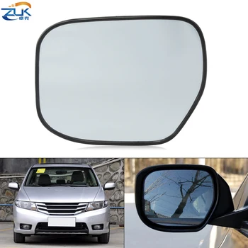 

ZUK Exterior Door Rearview Mirror Lens For HONDA CITY 2009-2014 GM2 GM3 TM0 Side Mirror Glasses 76253-TM0-H01 76203-TM0-H01