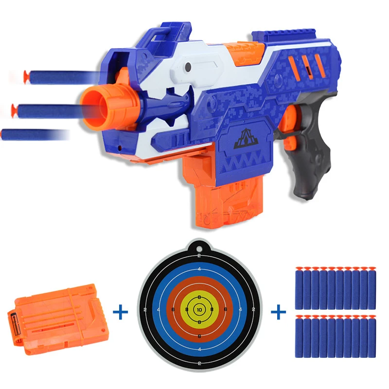 pistolet nerf minigun