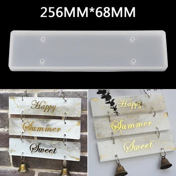 

House Sign Plaque Resin Casting Mold Silicone Agate Making Epoxy Mould Craft For Jewelry Crafts Making DIY Bookmark Decorating