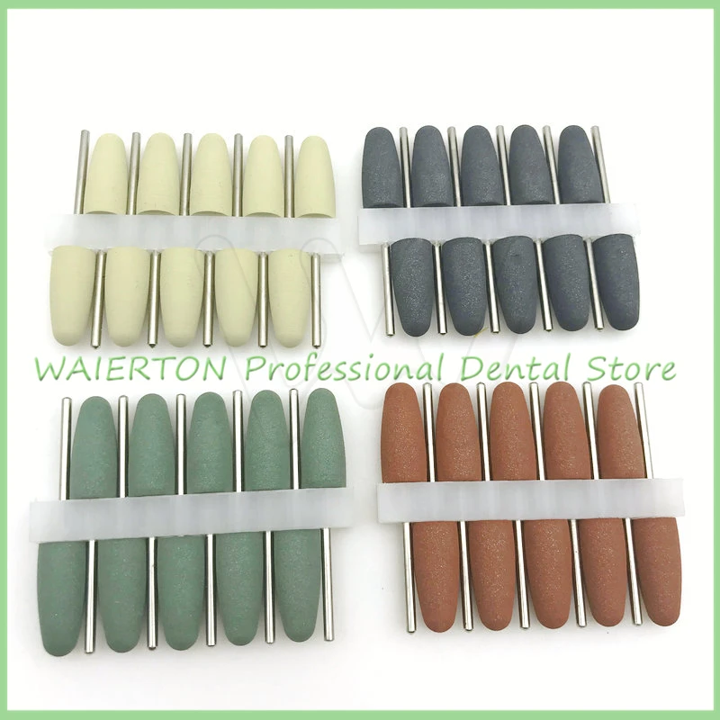 

40pcs Silicone Rubber Dental Polishing polisher grinders nail drill bits for electric manicure and Oral intial polishing Burs