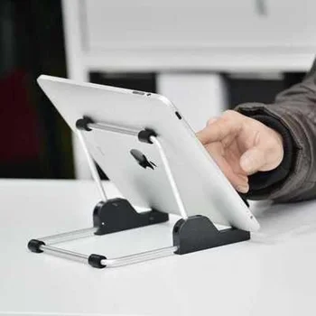 

Laptop Stand Height Adjustable Aluminum Laptop Riser Holder Portable Ergonomic Notebook to 7-11 inch for MacBook Air Pro