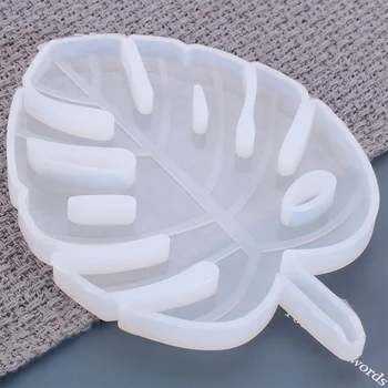

1 Set of 3pcs Coaster Molds DIY Leaf Shaped Silicone Resin Craft Mold Cup Mat Making Mold Epoxy Mold Coaster Mould