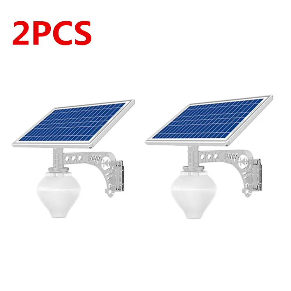 

2Packs Super Bright 15W Solar LED Street Light Outdoor Garden Decor Waterproof Yard Gate Solar Wall Light Automatically Turn On