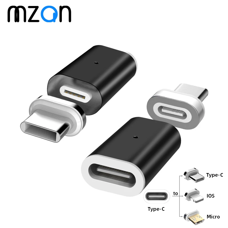 

Magnetic Adapter USB Type C to Micro USB Type-C Converter for Iphone Samsung Xiaomi Huawei Phone Charger Cable Connector