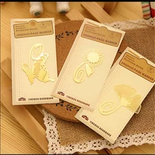 YOUE SHONE 3 шт. = 1 лот в китайском стиле изысканные мини металлические закладки простой классический держатель для книг студенческие канцелярские принадлежности