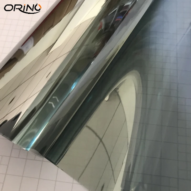 50cmx500cm Blue Car Window Tint Film Glass VLT 25% Roll PLY Car Auto House Commercial Solar Protection