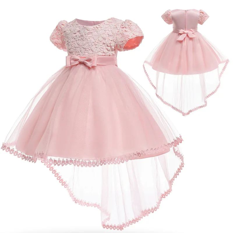 Праздничное платье принцессы на день рождения для девочек; Детские платья подружки невесты с цветочным принтом; рождественские Бальные платья; одежда для маленьких девочек