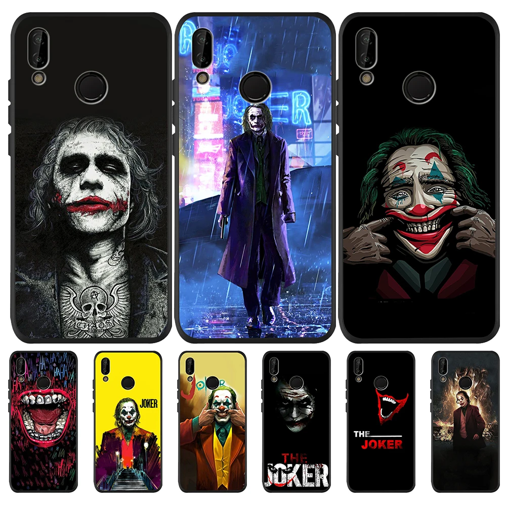 

Batman Dark Joker DC 2019 For Huawei Mate 30 Pro Lite Honor 9X phone Case back Cover Coque Etui Funda capa capinha luxury shell