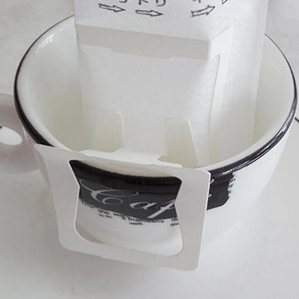 Hanging Ear Paper Drip Type Coffee Filter Paper Bag Eco-friendly Material