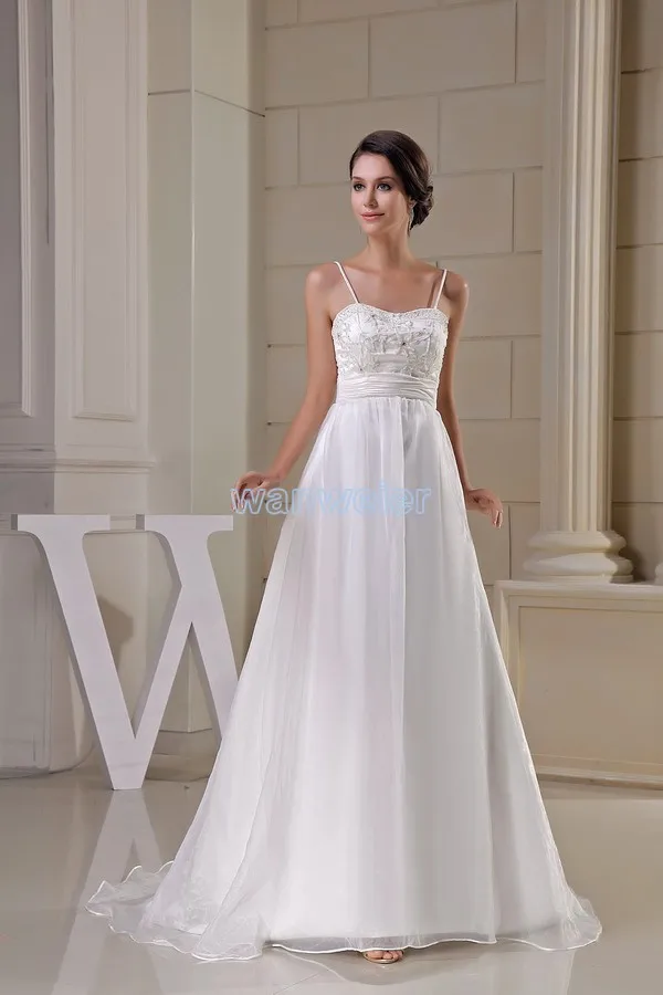 

free shipping 2016 new design fashion real ball dress solano bride married long custom size/color white Bridesmaid Dresses