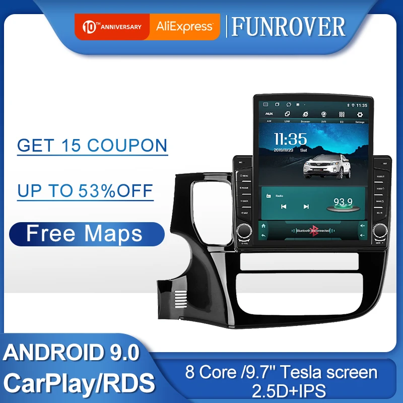 FUNROVER ips Tesla Стиль 9,7 FUNROVER ips Tesla Стиль 9,7