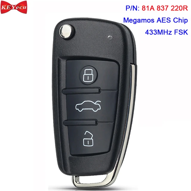 KEYECU für Audi RS Q2 RS Q3 2017 2018 2019 Smart-Remote-Key Fob