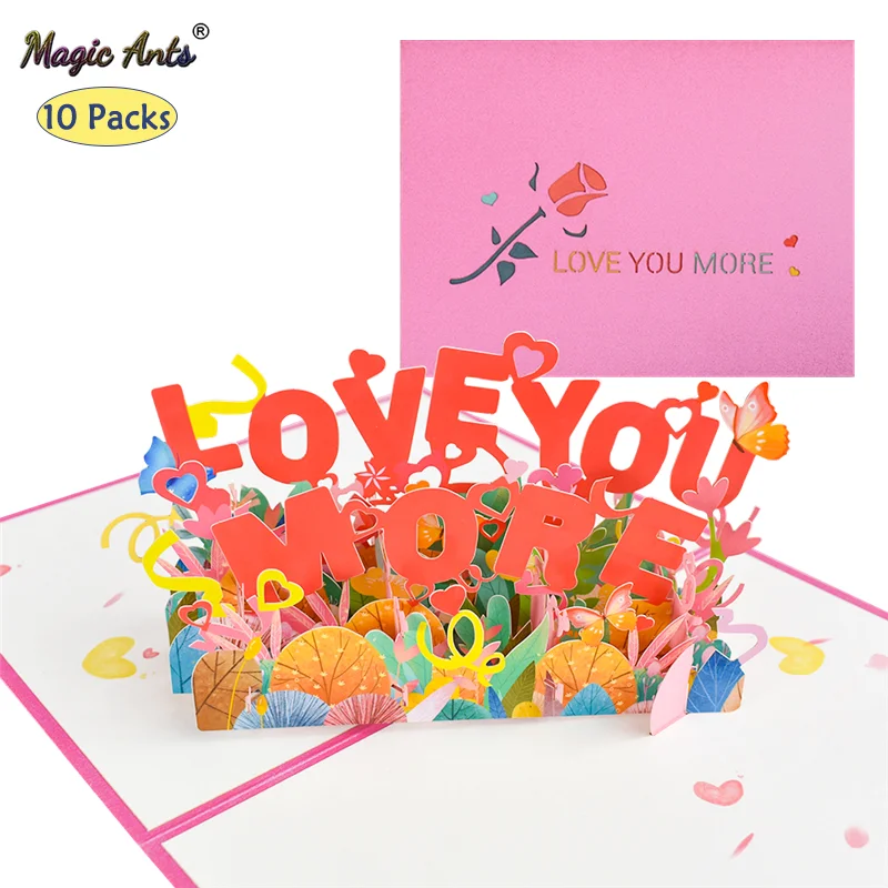 

10 упаковок, открытки на день матери с конвертами