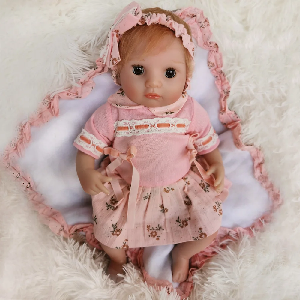 Мигающие глаза reborn baby doll 40 см мягкие силиконовые reborn куклы-игрушки для девочек реальный живой новорожденный кукла подарок для детей