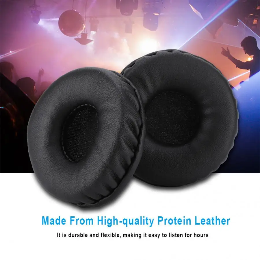 

70MM Universal Replacement Ear Pads Soft Foam Cushion Headset Cover Case For Headphone