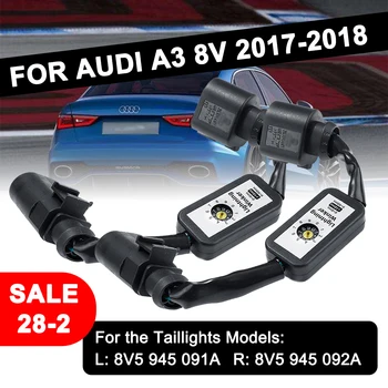 

LED Taillight Dynamic Turn Signal Indicator Add-on Module Cable Wire Harness For Audi A3 8V 2013 2014 2015 2016 2017 2018