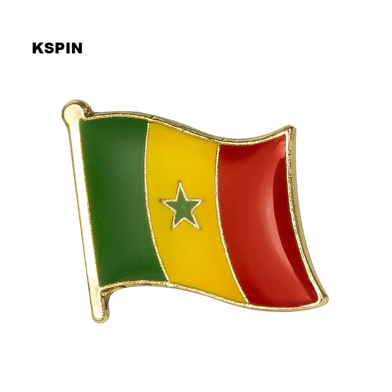 Флаг значок брошь Natinal нагрудные булавки флаг нагрудные булавки значок с флагом страны - Цвет: KS0154