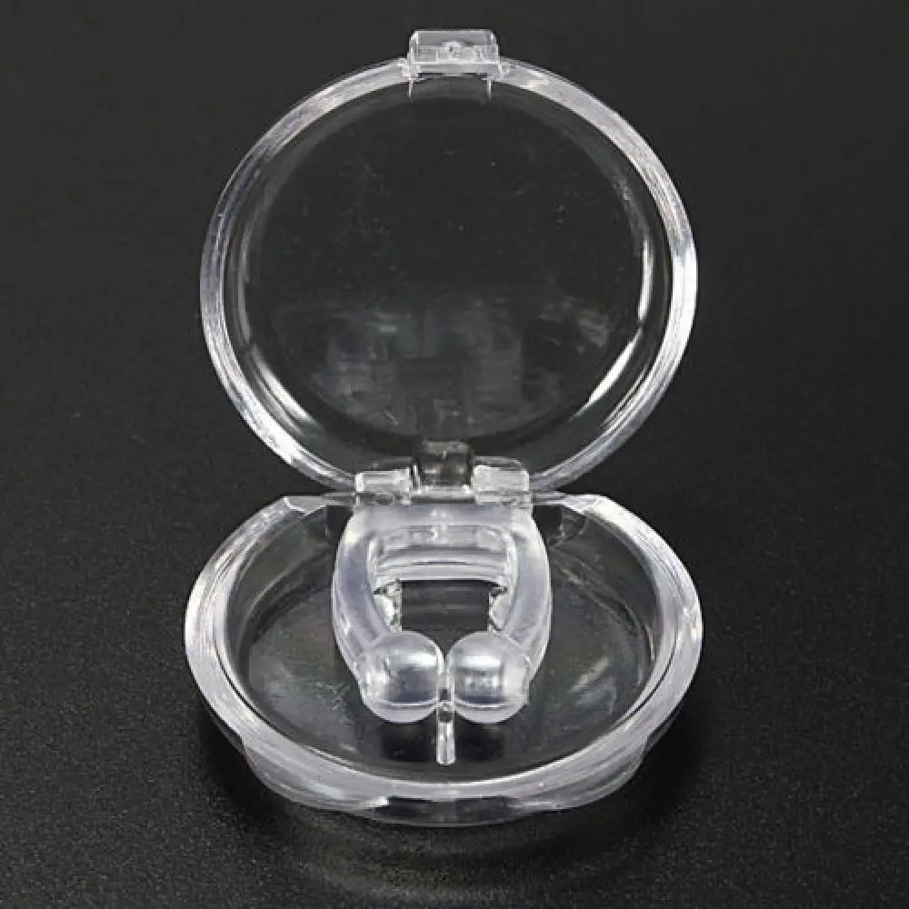 Mini Anti Snoring Snore Stoper Device Nose Clip Mouthpiece Apnea Guard Bruxism Tray Sleeping Aid Sleep 2