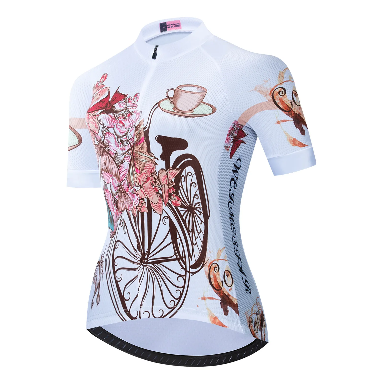 Cycling Jersey Women Bike Mountain Road MTB Top Maillot Bicycle Shirt Short Racing Team Blouse female Clothing Riding White